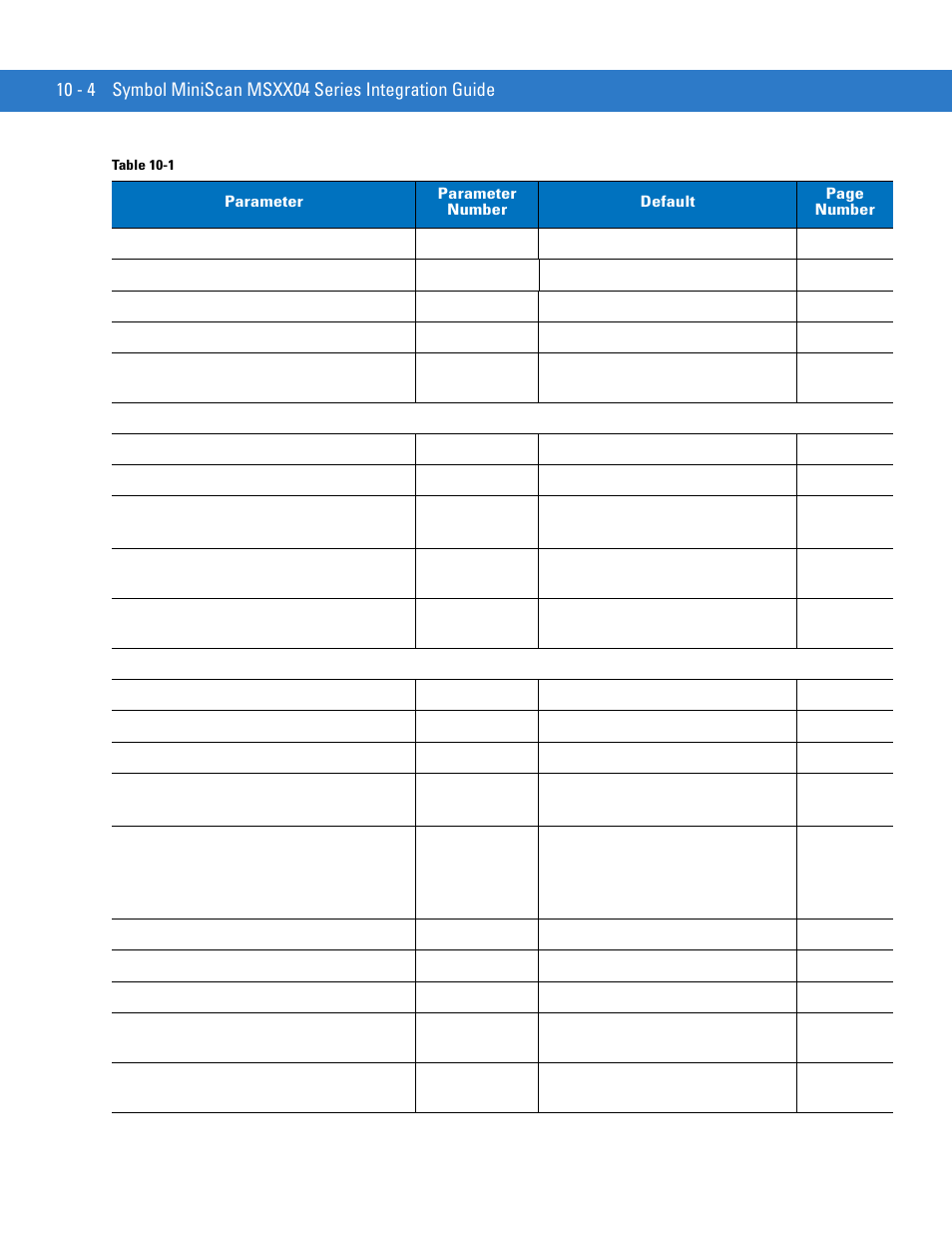 Motorola SYMBOL MINISCAN MSXX04 User Manual | Page 110 / 260