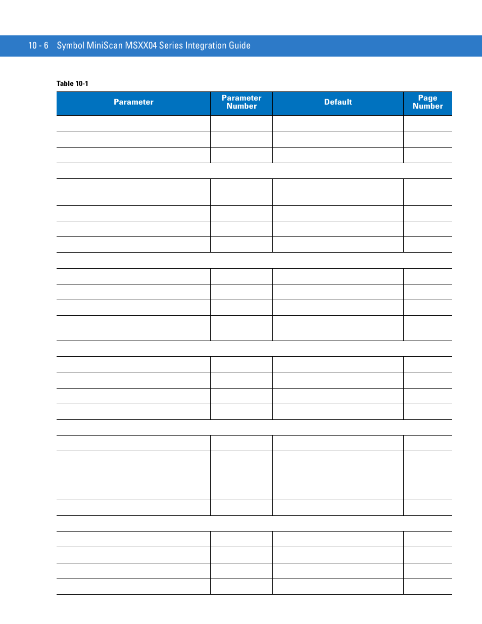 Motorola SYMBOL MINISCAN MSXX04 User Manual | Page 112 / 260