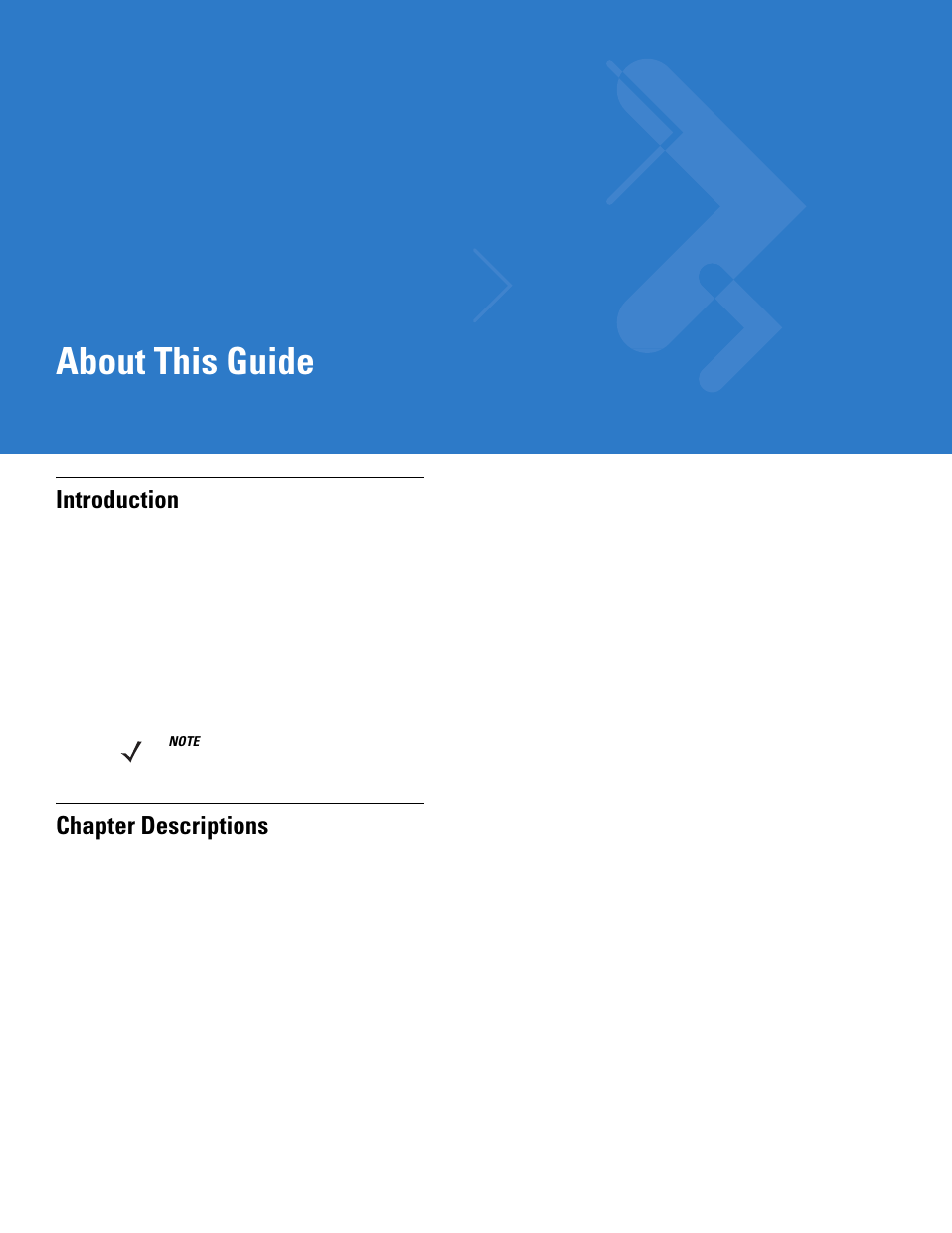 About this guide, Introduction, Chapter descriptions | Motorola SYMBOL MINISCAN MSXX04 User Manual | Page 15 / 260