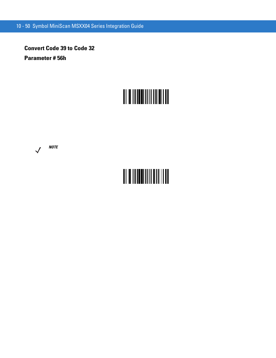 Convert code 39 to code 32, Convert code 39 to code 32 -50 | Motorola SYMBOL MINISCAN MSXX04 User Manual | Page 156 / 260