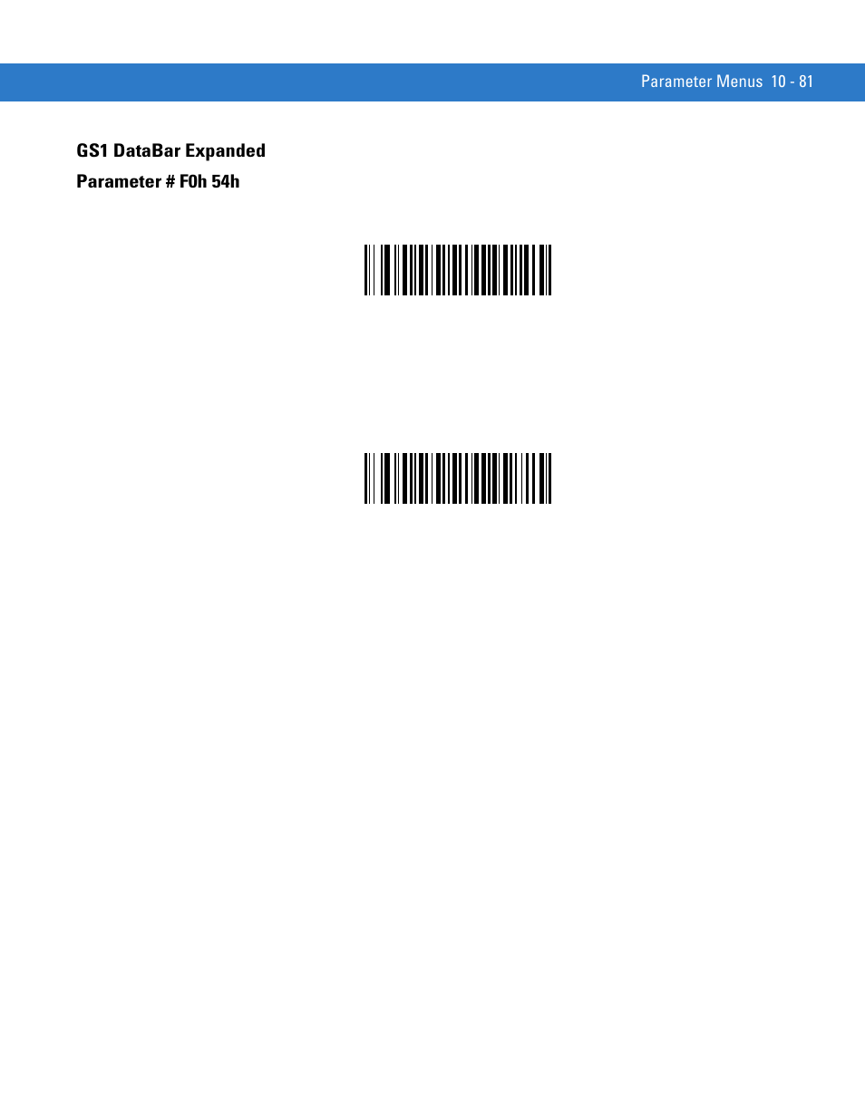 Gs1 databar expanded, Gs1 databar expanded -81 | Motorola SYMBOL MINISCAN MSXX04 User Manual | Page 187 / 260