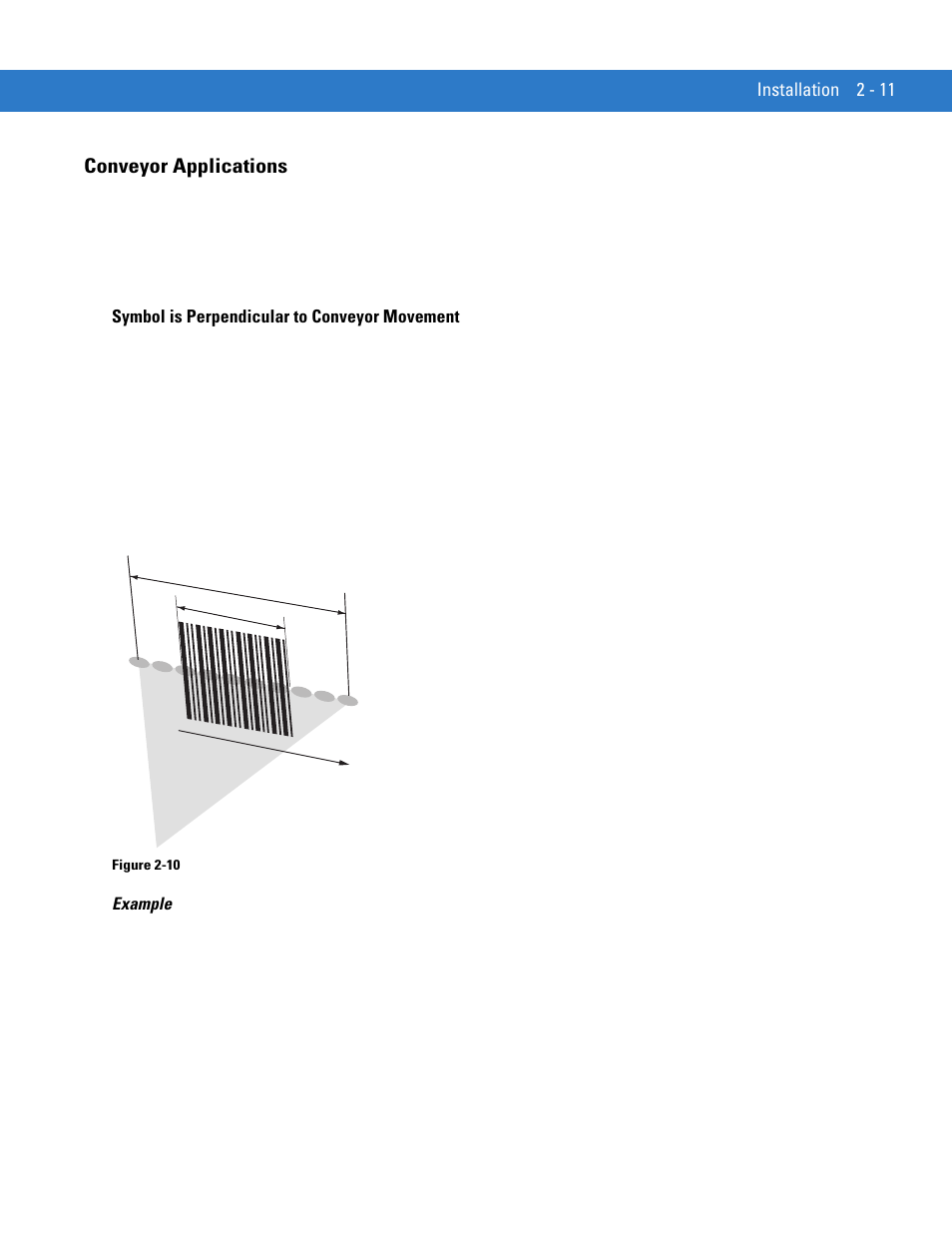 Conveyor applications, Conveyor applications -11 | Motorola SYMBOL MINISCAN MSXX04 User Manual | Page 35 / 260