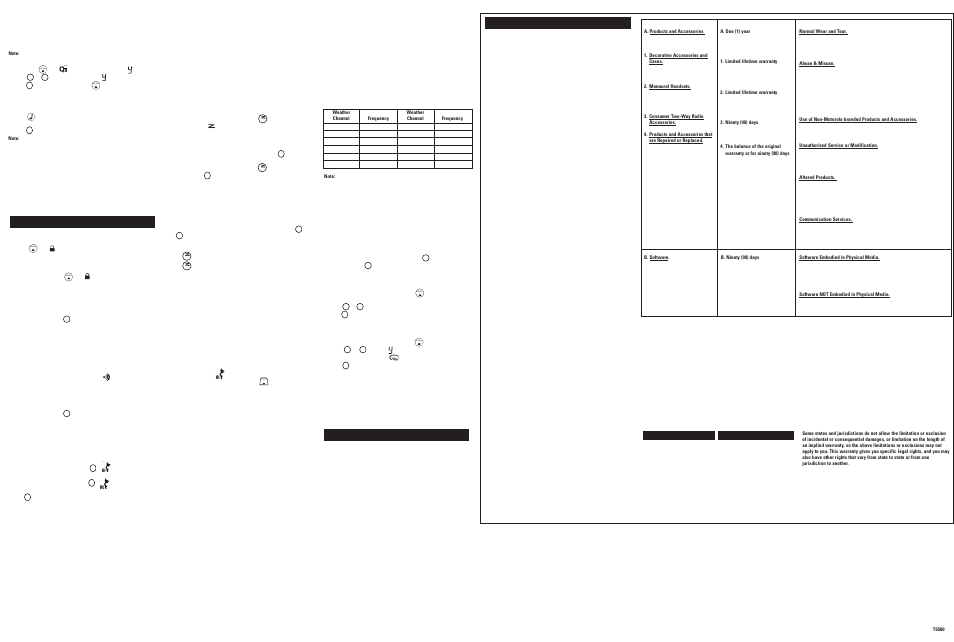 Menu | Motorola T6500 Series User Manual | Page 2 / 2