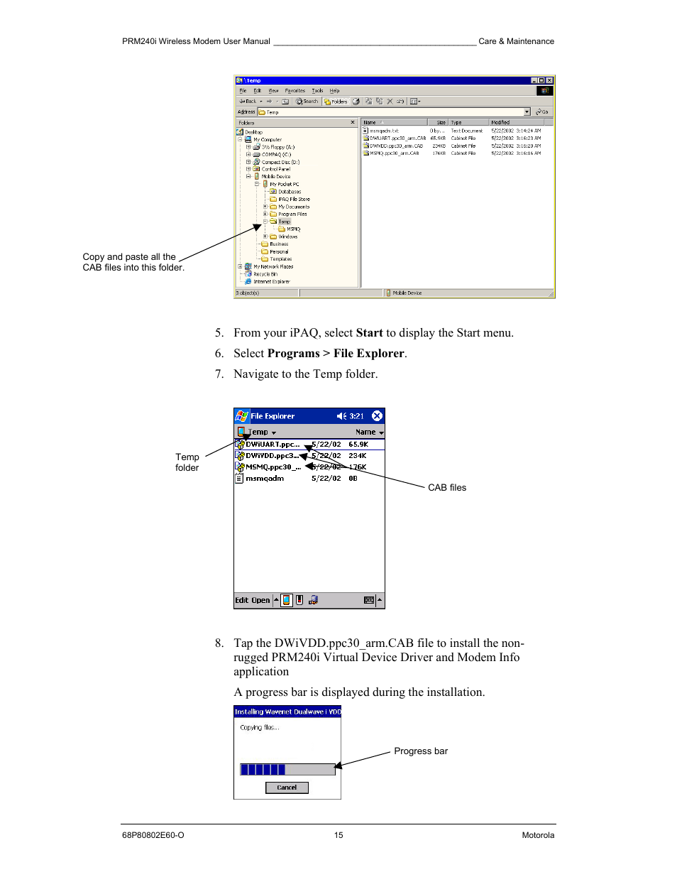 Motorola PRM240 i User Manual | Page 15 / 36