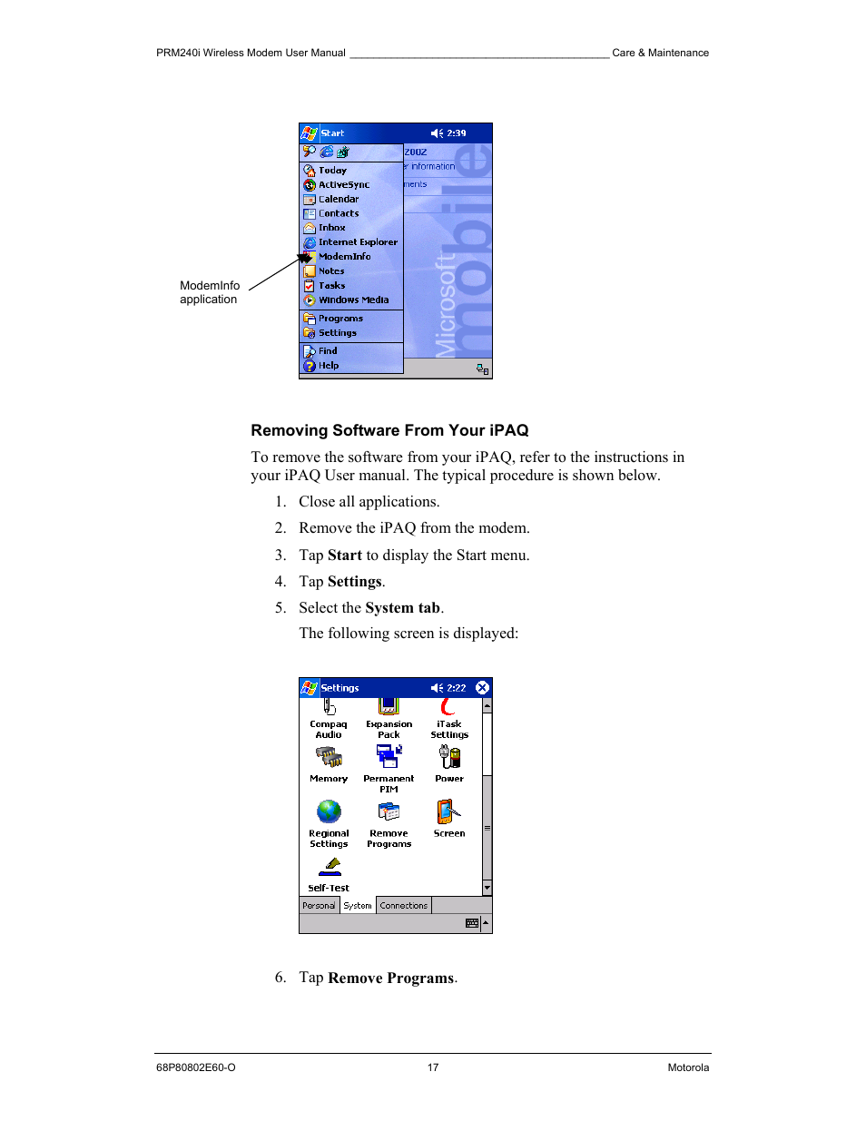 Motorola PRM240 i User Manual | Page 17 / 36