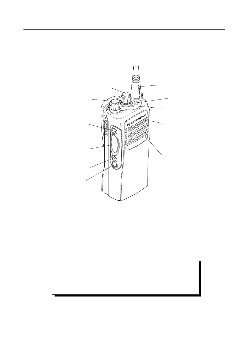2 gp340 portable radio, 2 gp340 portable radio -6 | Motorola 68P64114B12B User Manual | Page 12 / 54