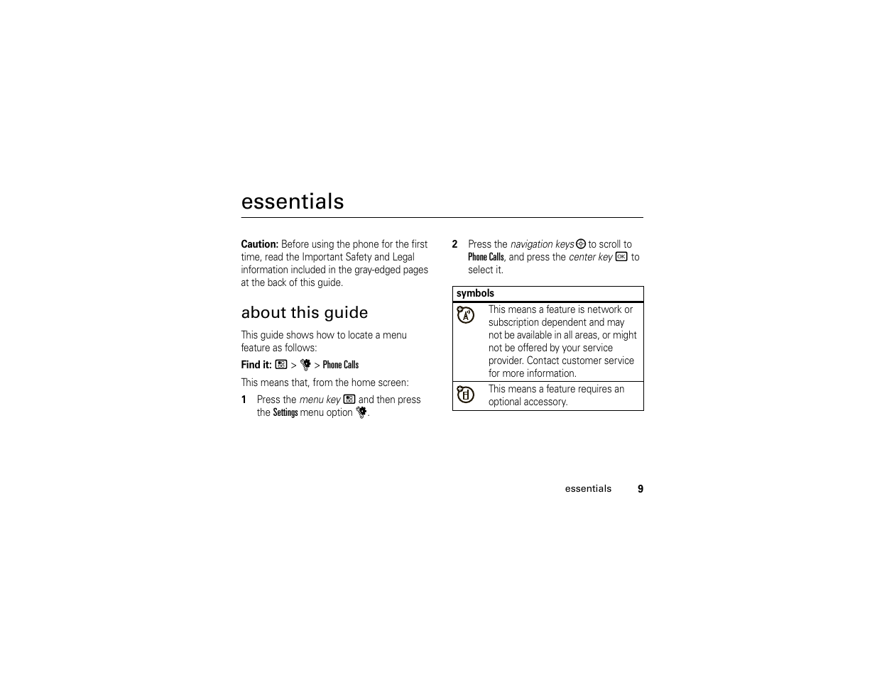 Essentials, About this guide | Motorola BRUTE H85XAH6JR5AN User Manual | Page 13 / 124