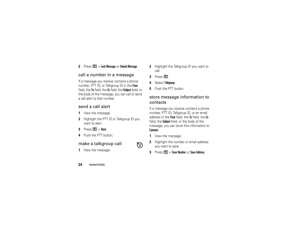 Motorola BRUTE H85XAH6JR5AN User Manual | Page 28 / 124