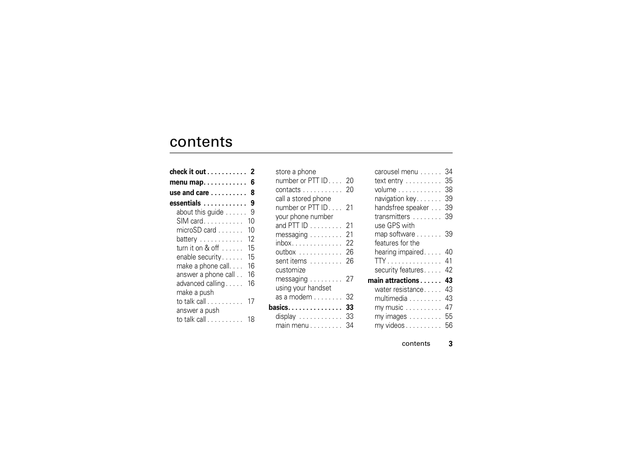 Motorola BRUTE H85XAH6JR5AN User Manual | Page 7 / 124