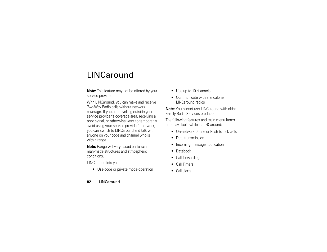 Lincaround | Motorola BRUTE H85XAH6JR5AN User Manual | Page 86 / 124