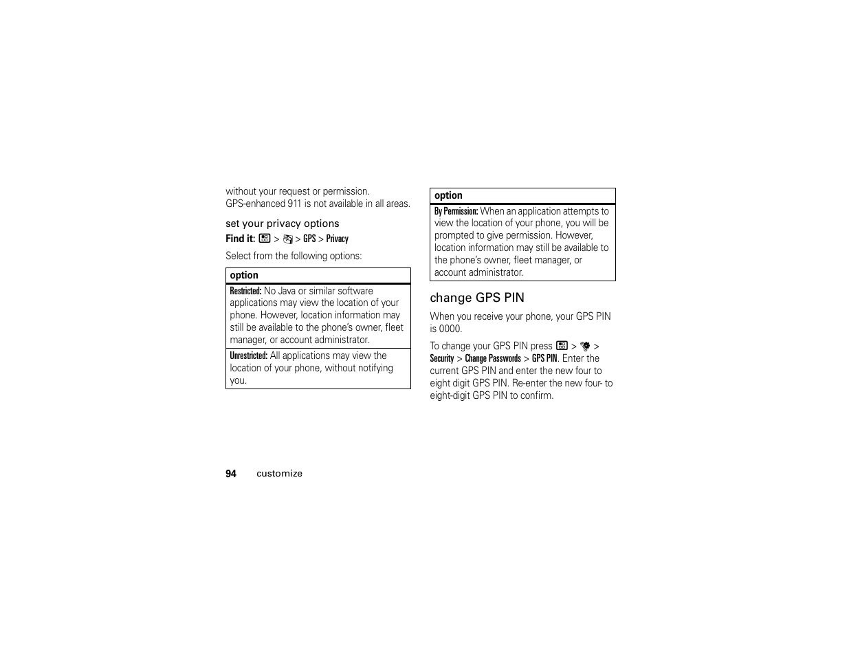 Motorola BRUTE H85XAH6JR5AN User Manual | Page 98 / 124