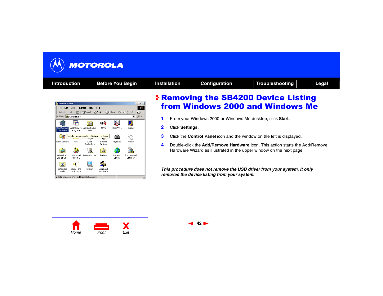 Motorola SB4200 User Manual | Page 47 / 68