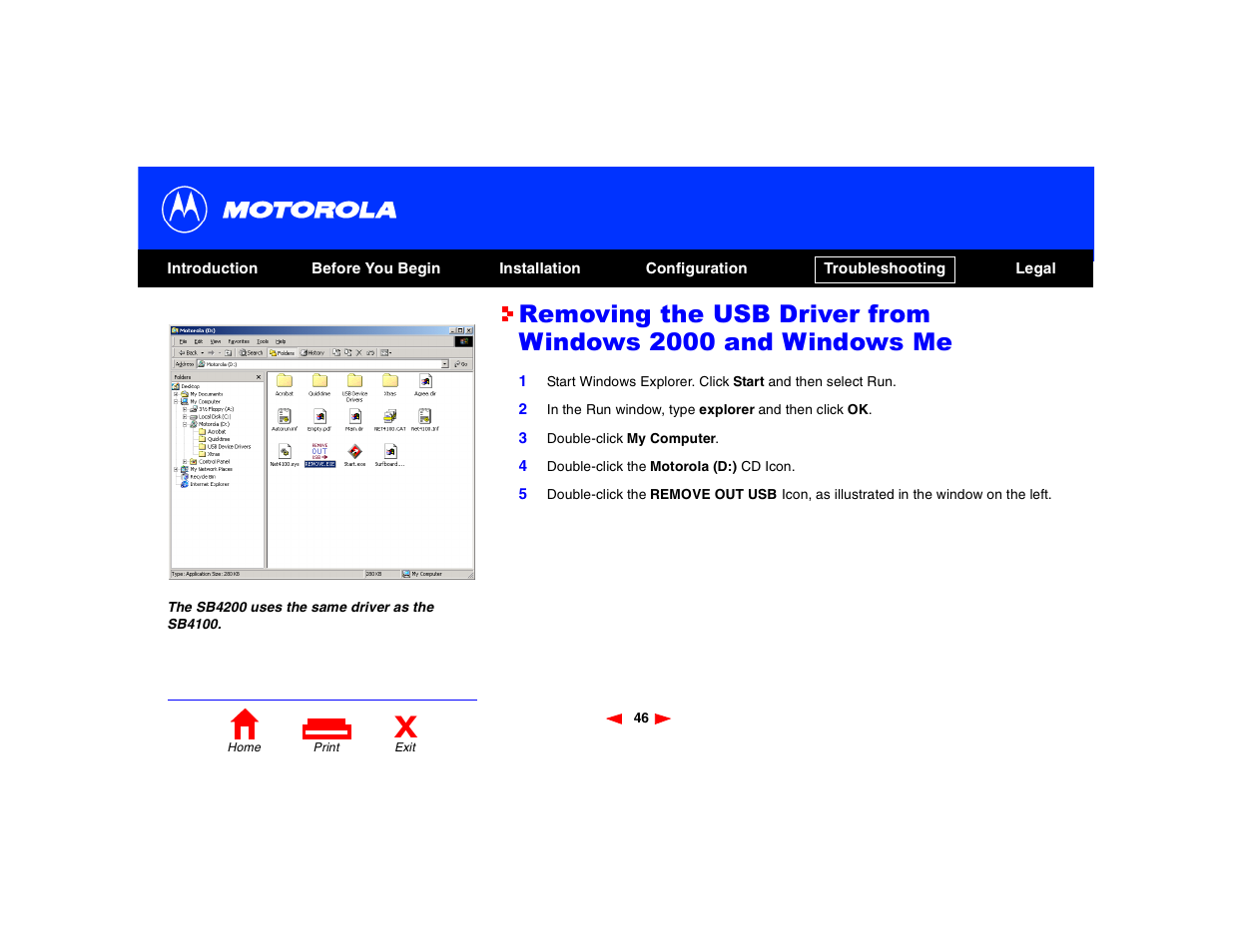 Motorola SB4200 User Manual | Page 51 / 68