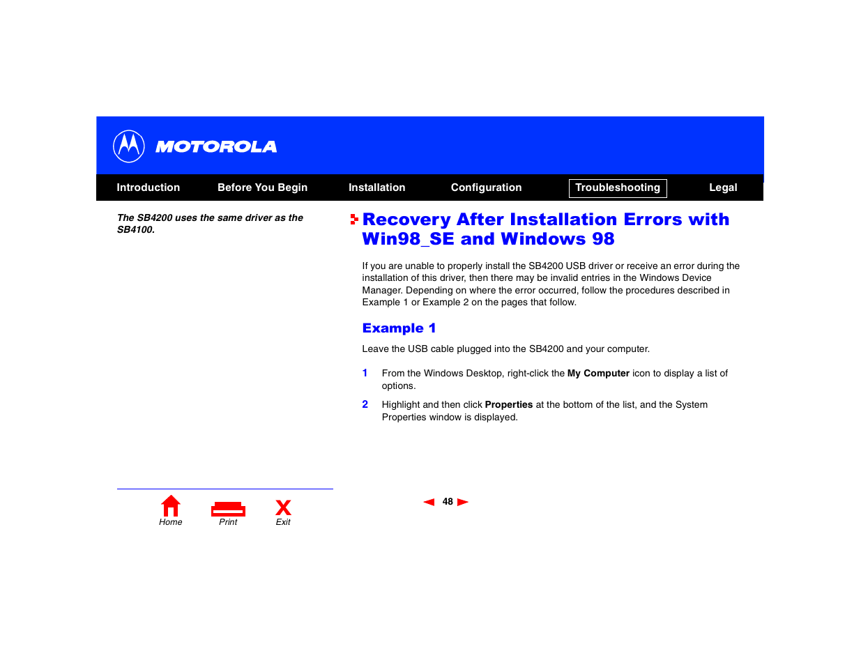 Motorola SB4200 User Manual | Page 53 / 68