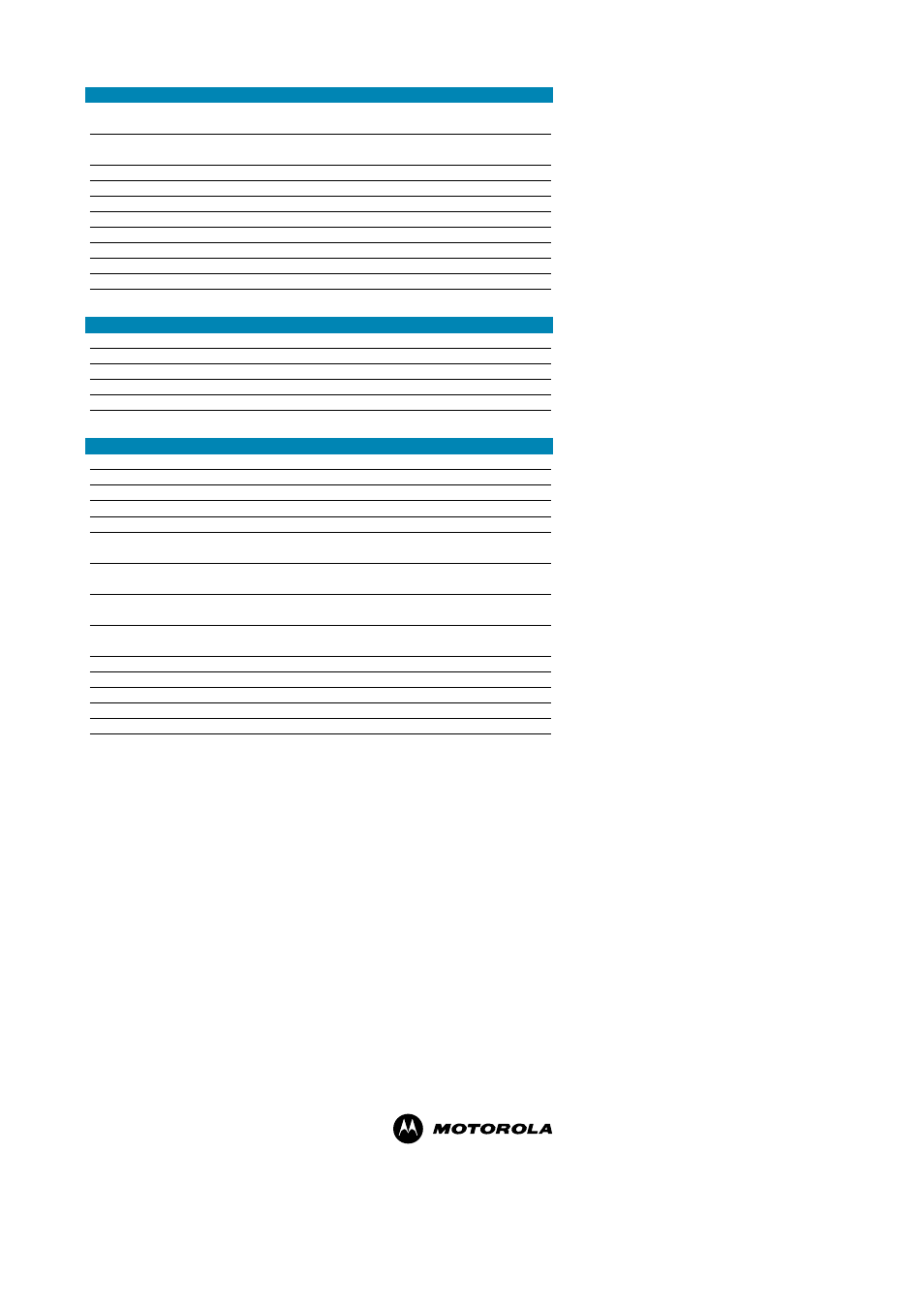 Motorola Tetra Mobile Radio MTM700 User Manual | Page 2 / 2