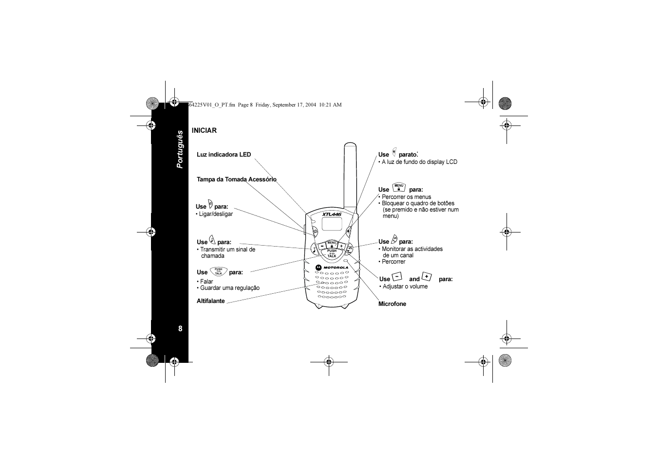 Motorola XTL446 User Manual | Page 118 / 178