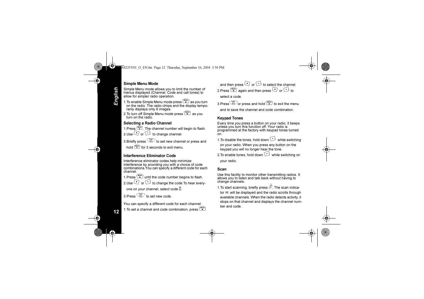 Motorola XTL446 User Manual | Page 12 / 178