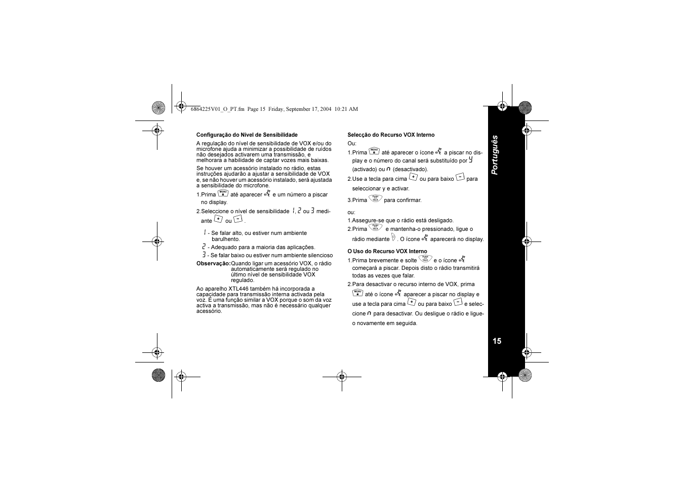 Motorola XTL446 User Manual | Page 125 / 178