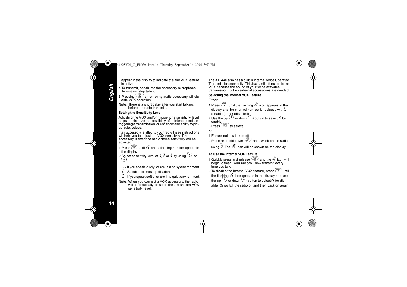 Motorola XTL446 User Manual | Page 14 / 178