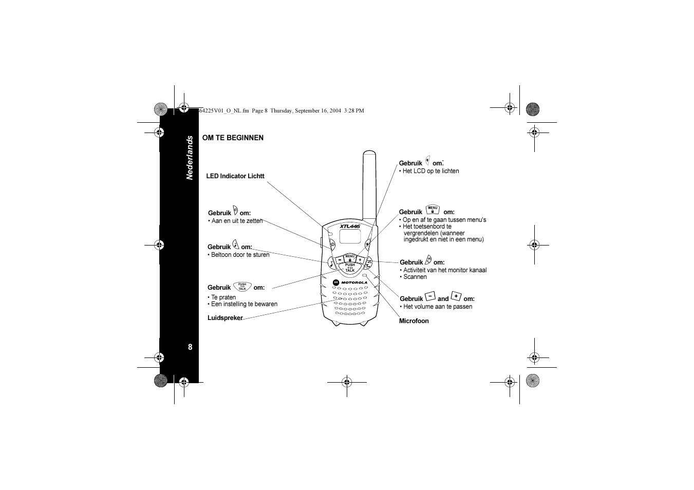 Motorola XTL446 User Manual | Page 140 / 178