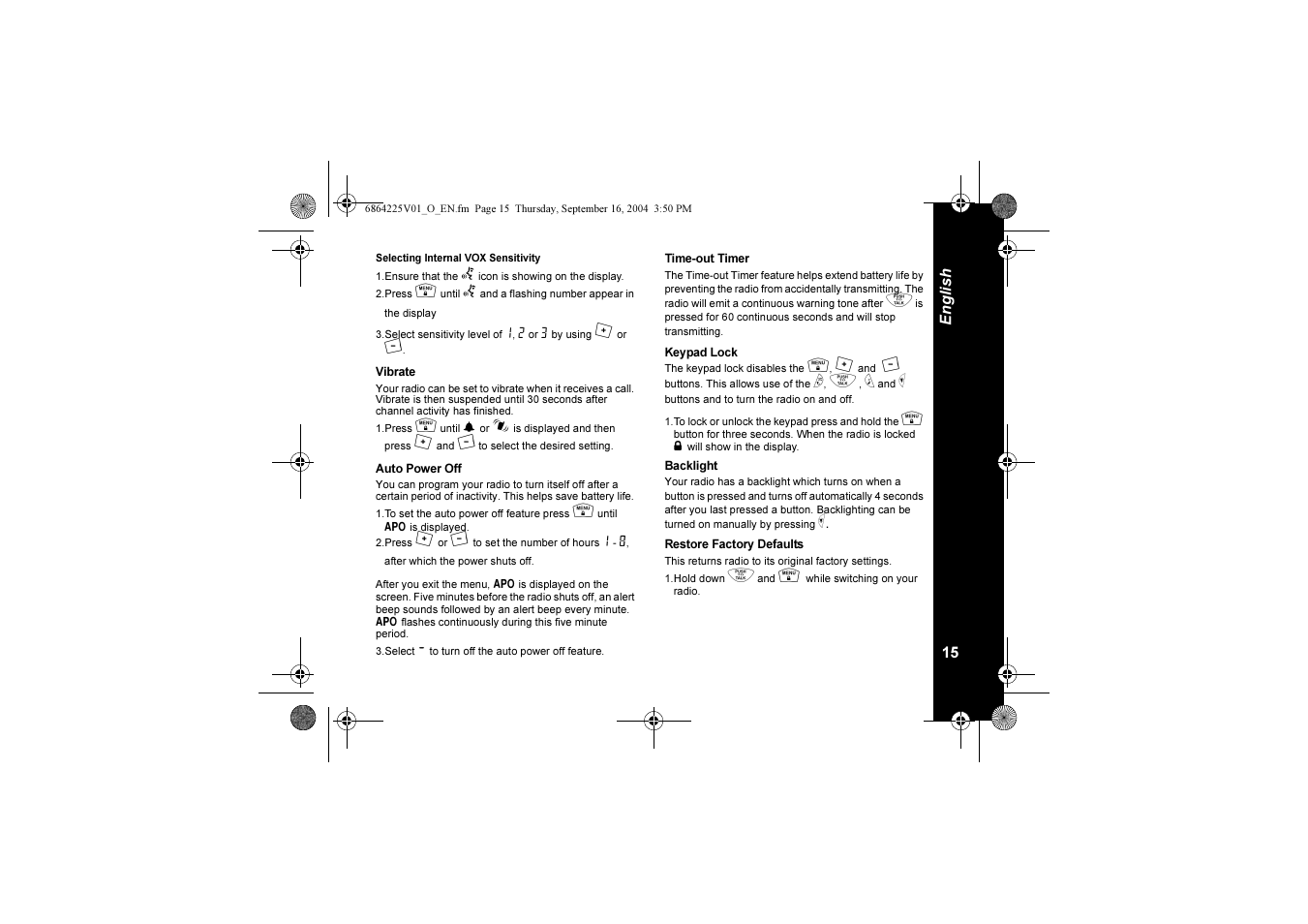 Motorola XTL446 User Manual | Page 15 / 178