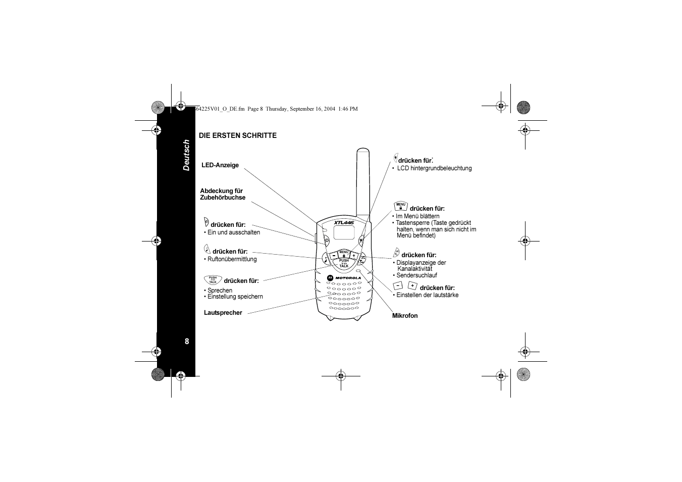 Motorola XTL446 User Manual | Page 52 / 178