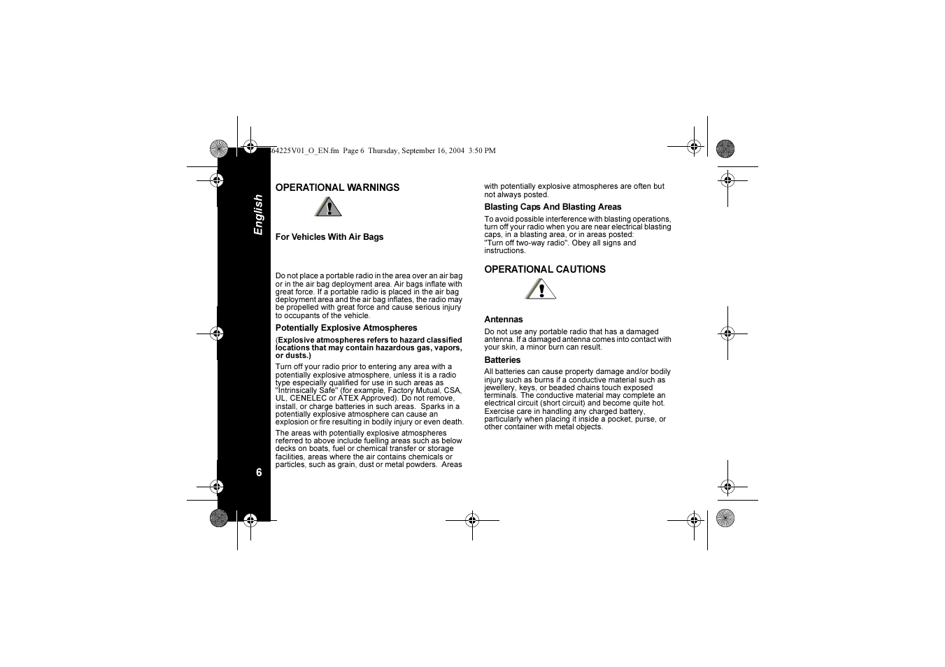 Motorola XTL446 User Manual | Page 6 / 178