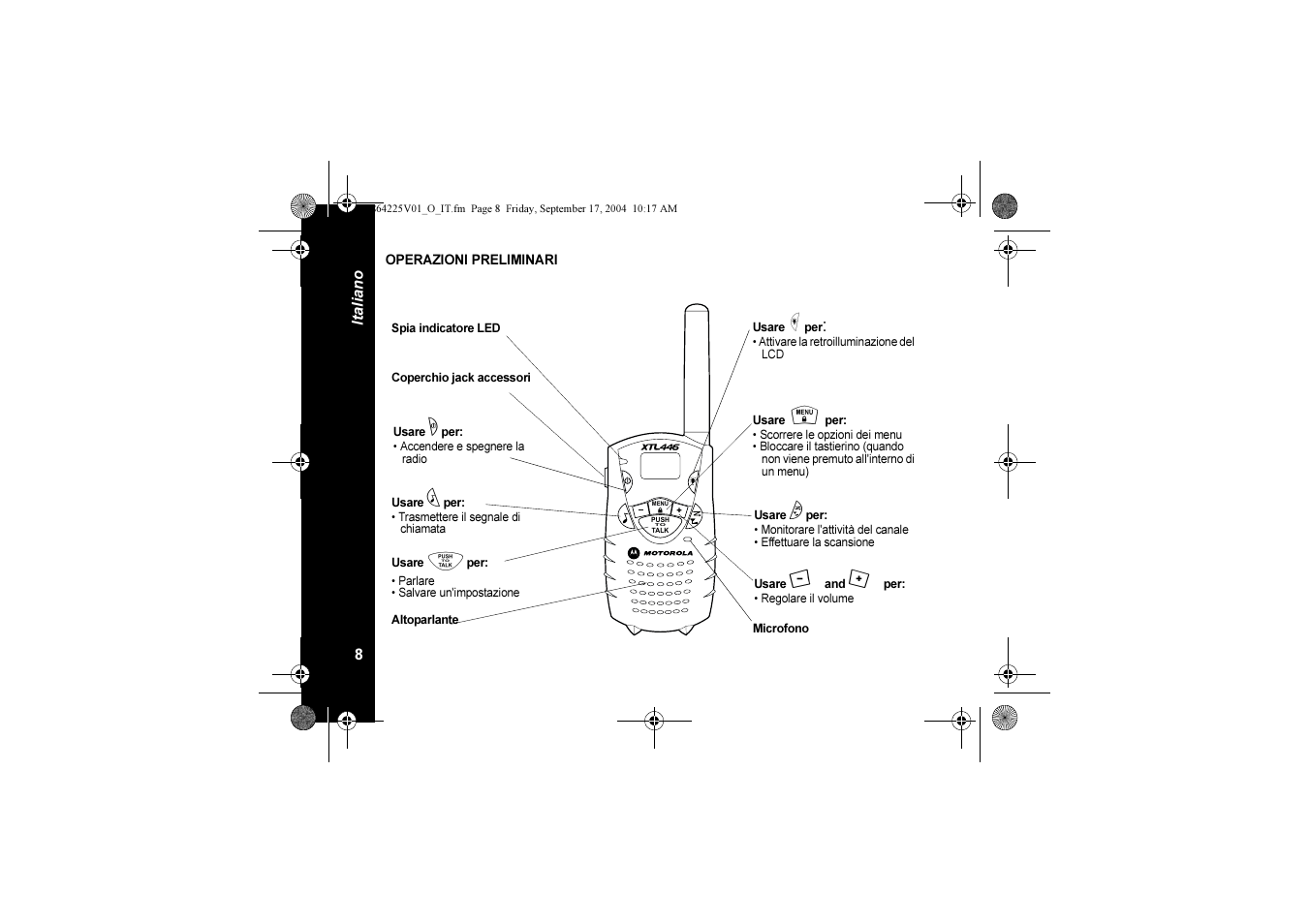 Motorola XTL446 User Manual | Page 96 / 178