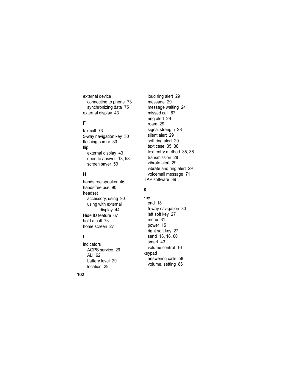 Motorola A840 User Manual | Page 104 / 284