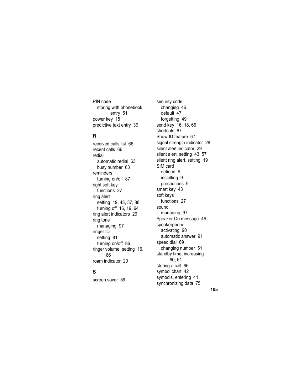 Motorola A840 User Manual | Page 107 / 284