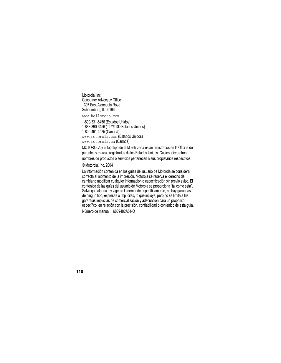 Motorola A840 User Manual | Page 112 / 284