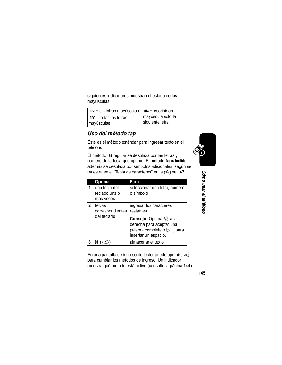 Motorola A840 User Manual | Page 147 / 284