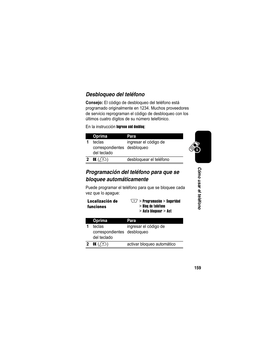 Motorola A840 User Manual | Page 161 / 284