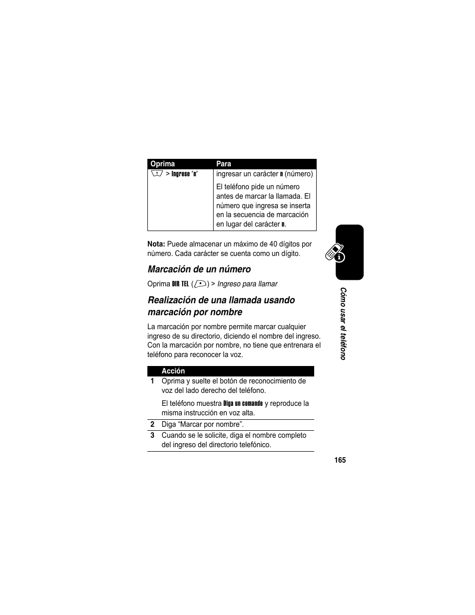 Motorola A840 User Manual | Page 167 / 284