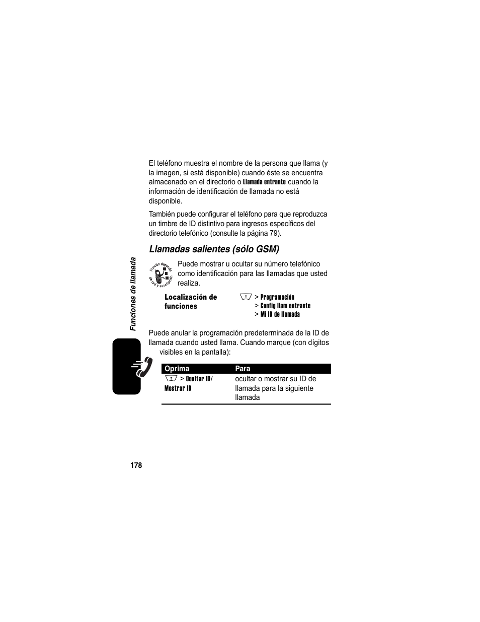 Motorola A840 User Manual | Page 180 / 284