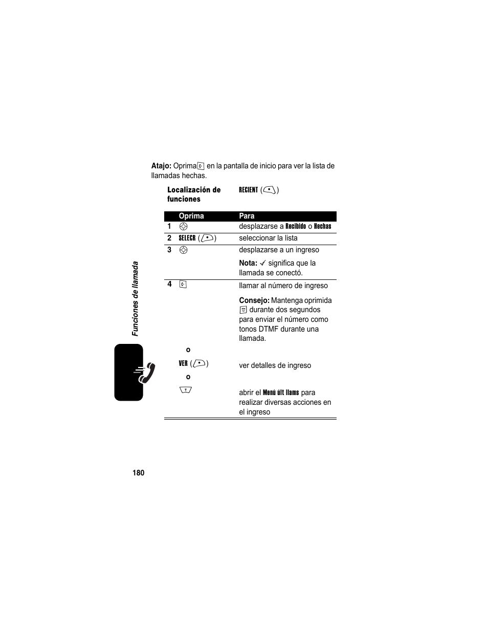 Motorola A840 User Manual | Page 182 / 284