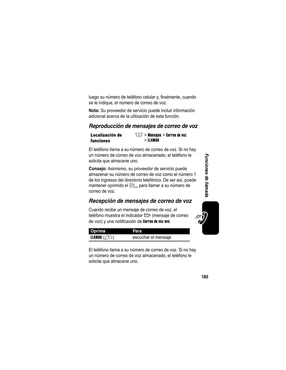 Motorola A840 User Manual | Page 187 / 284