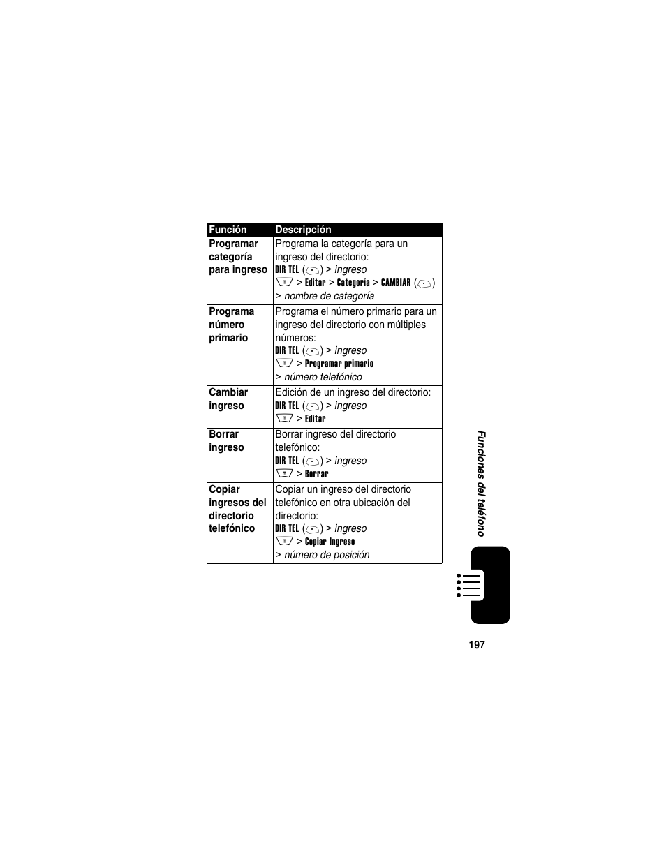 Motorola A840 User Manual | Page 199 / 284