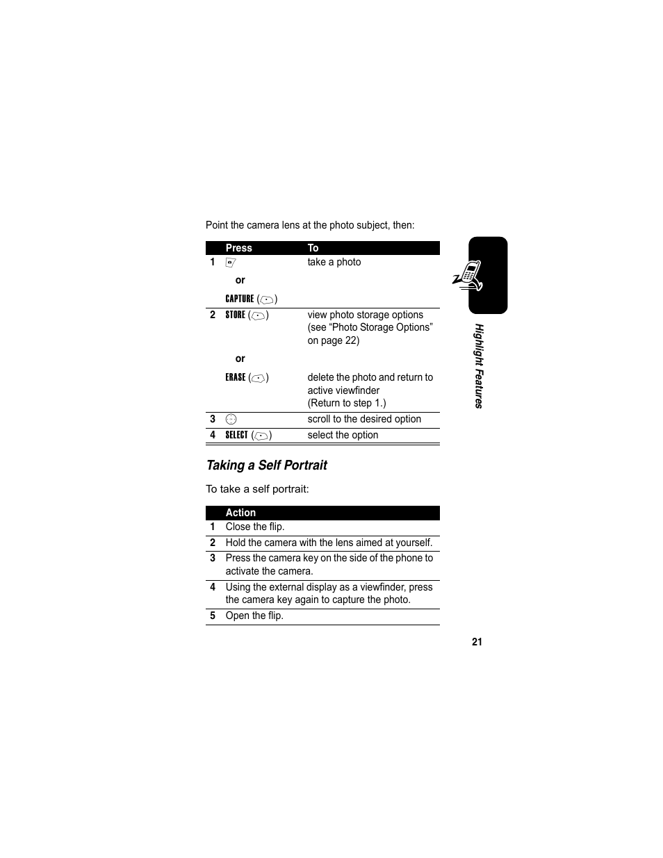 Motorola A840 User Manual | Page 23 / 284