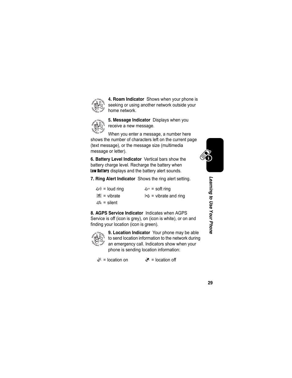 Motorola A840 User Manual | Page 31 / 284