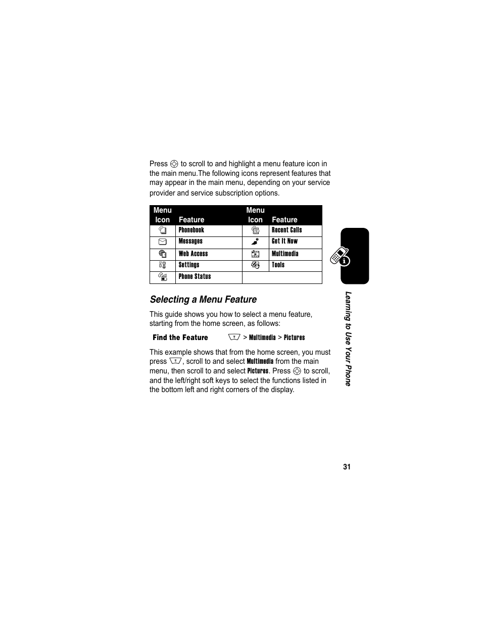 Motorola A840 User Manual | Page 33 / 284