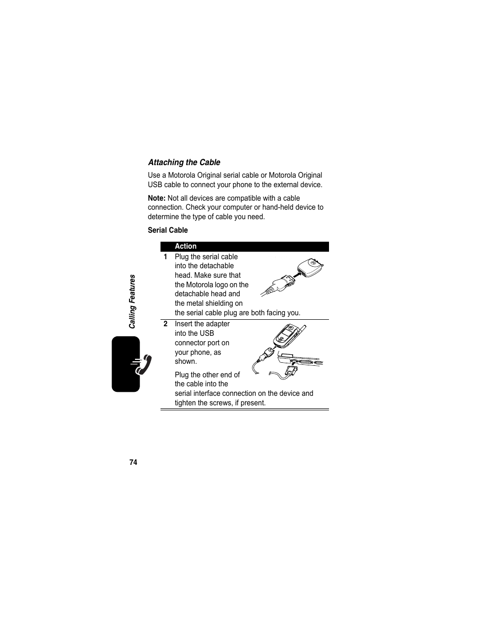 Motorola A840 User Manual | Page 76 / 284
