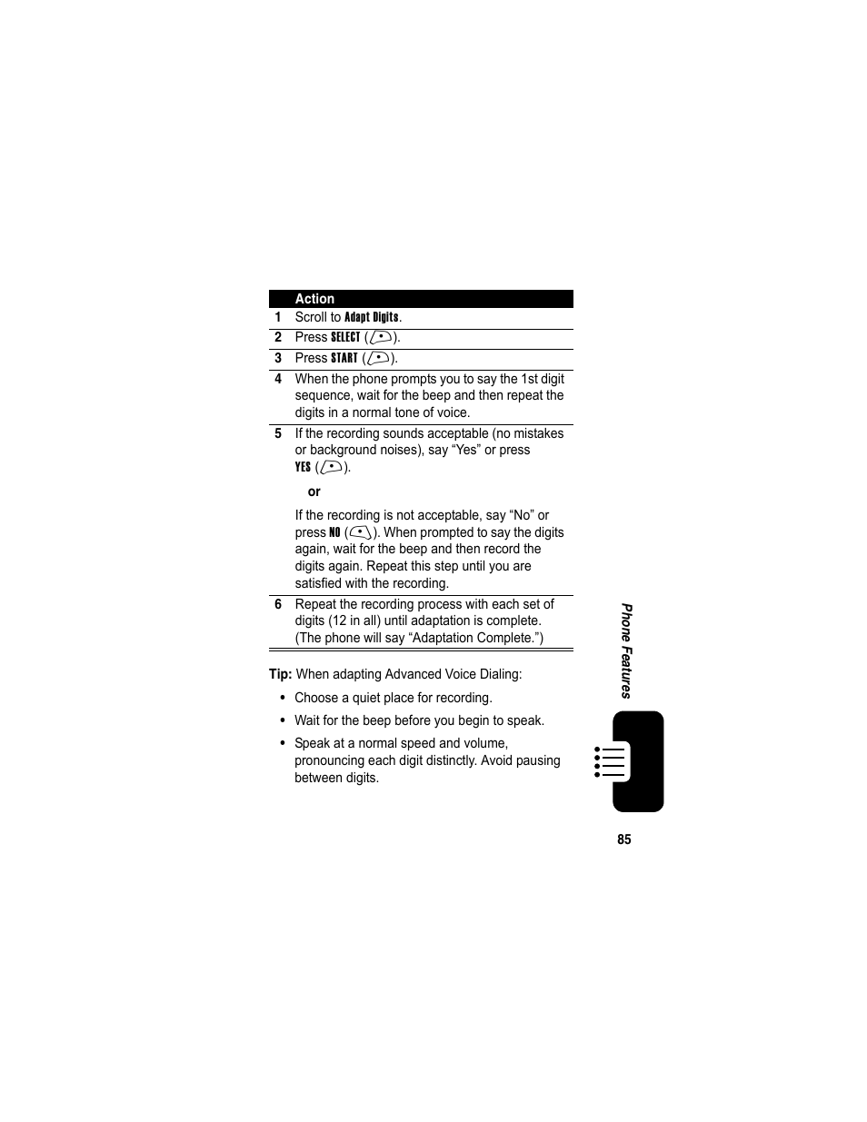 Motorola A840 User Manual | Page 87 / 284