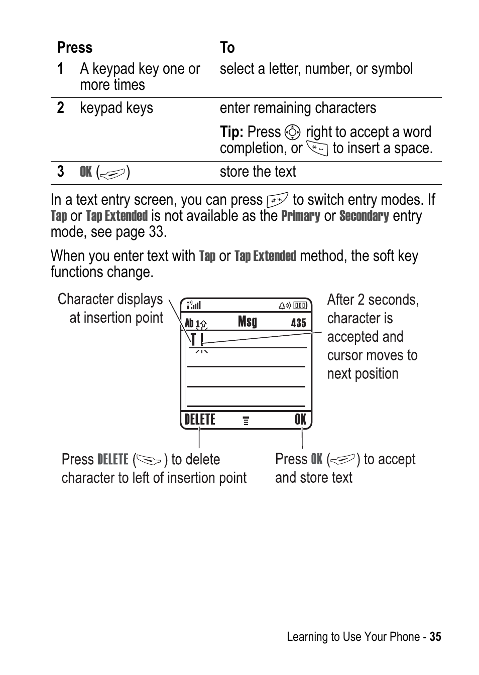 Motorola C390 User Manual | Page 35 / 86