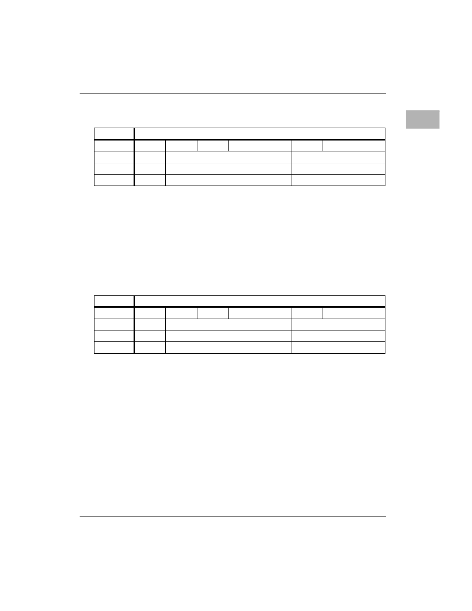 Interrupt level register 4 (bits 1623), Interrupt level register 4 (bits 815) | Motorola MVME172 User Manual | Page 173 / 354