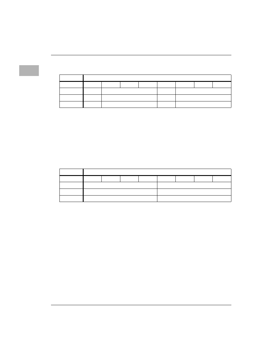 Interrupt level register 4 (bits 07), Vector base register | Motorola MVME172 User Manual | Page 174 / 354