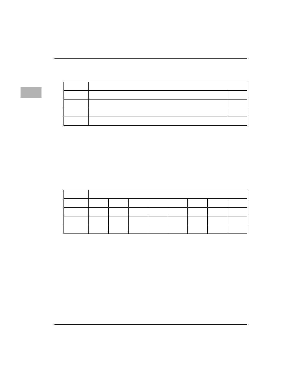 Sram space base address register, Dram space size register | Motorola MVME172 User Manual | Page 214 / 354