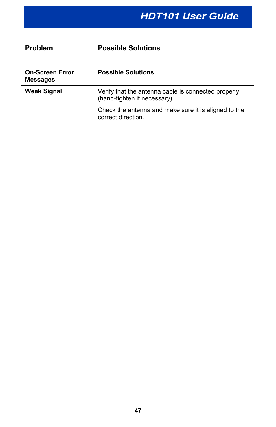 Motorola HDT101 User Manual | Page 53 / 54