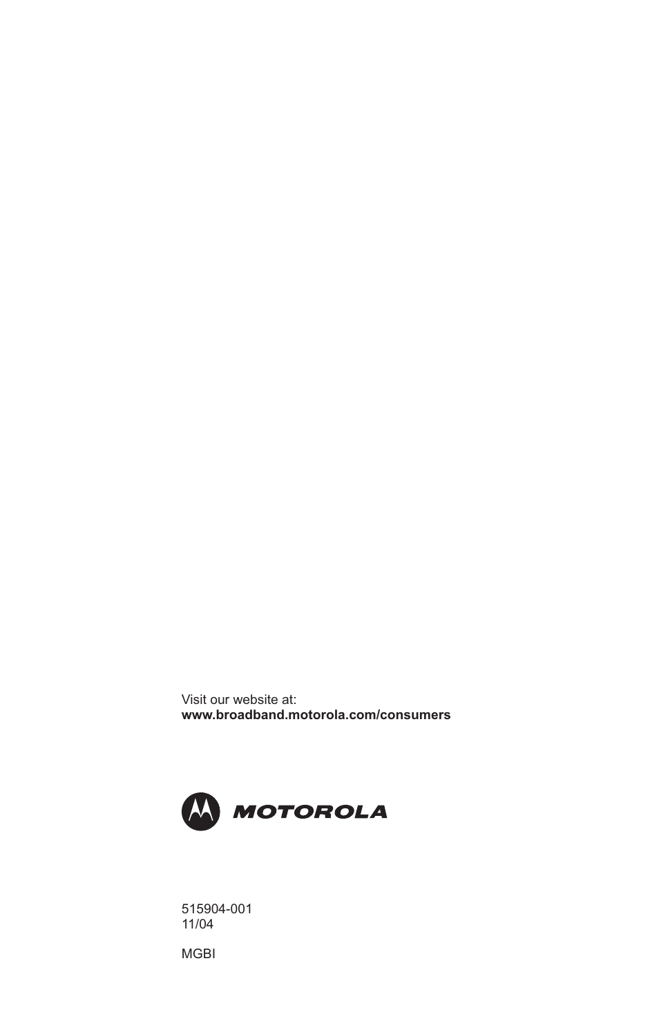 Motorola HDT101 User Manual | Page 54 / 54