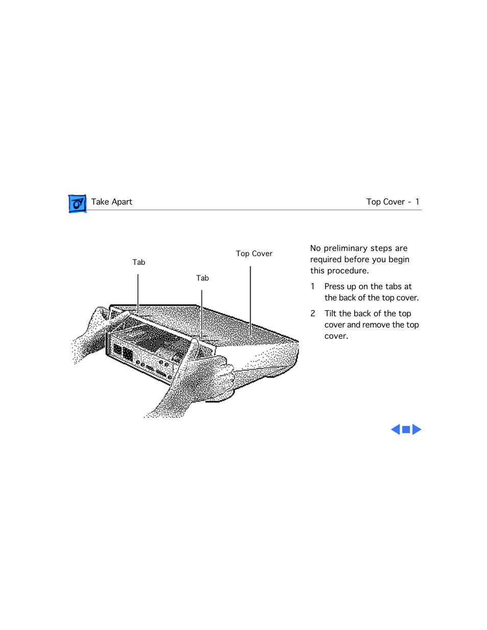 Top cover | Motorola 660AV User Manual | Page 36 / 97